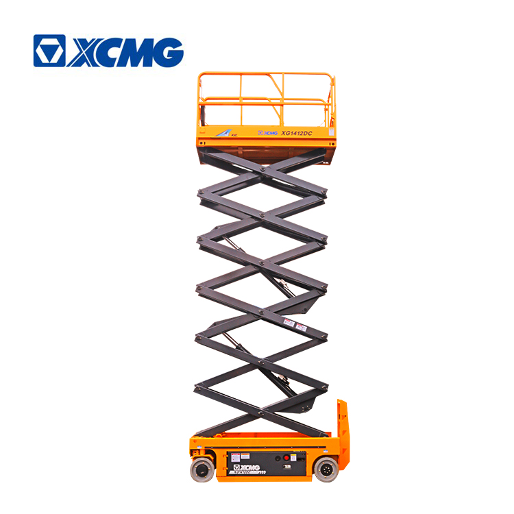 XCMG Manufacturer Lifting Equipment XG1412DC China Brand New 14m Electric Scissor Lift Machine