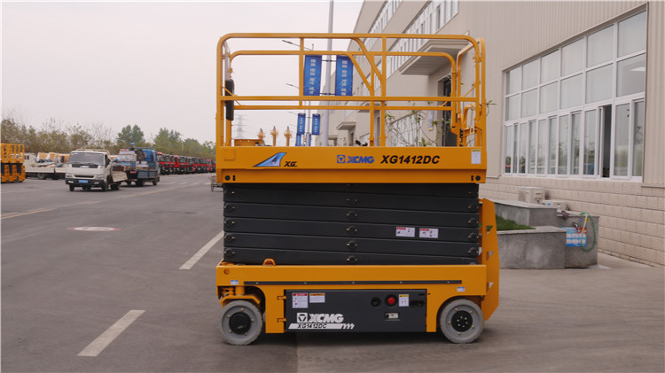 XCMG Manufacturer Lifting Equipment XG1412DC China Brand New 14m Electric Scissor Lift Machine