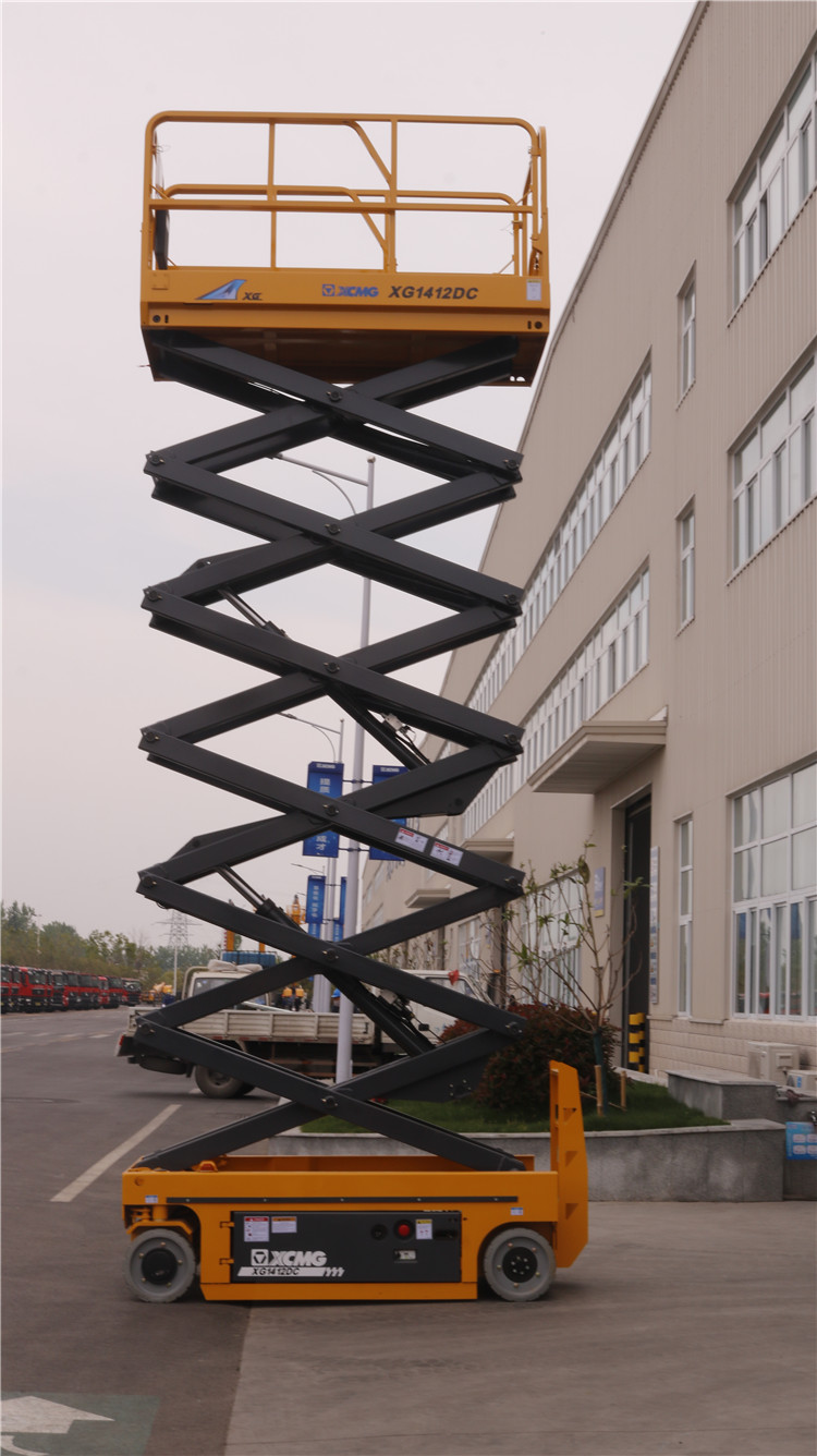 XCMG official 14m electric aerial lift platform XG1412DC price