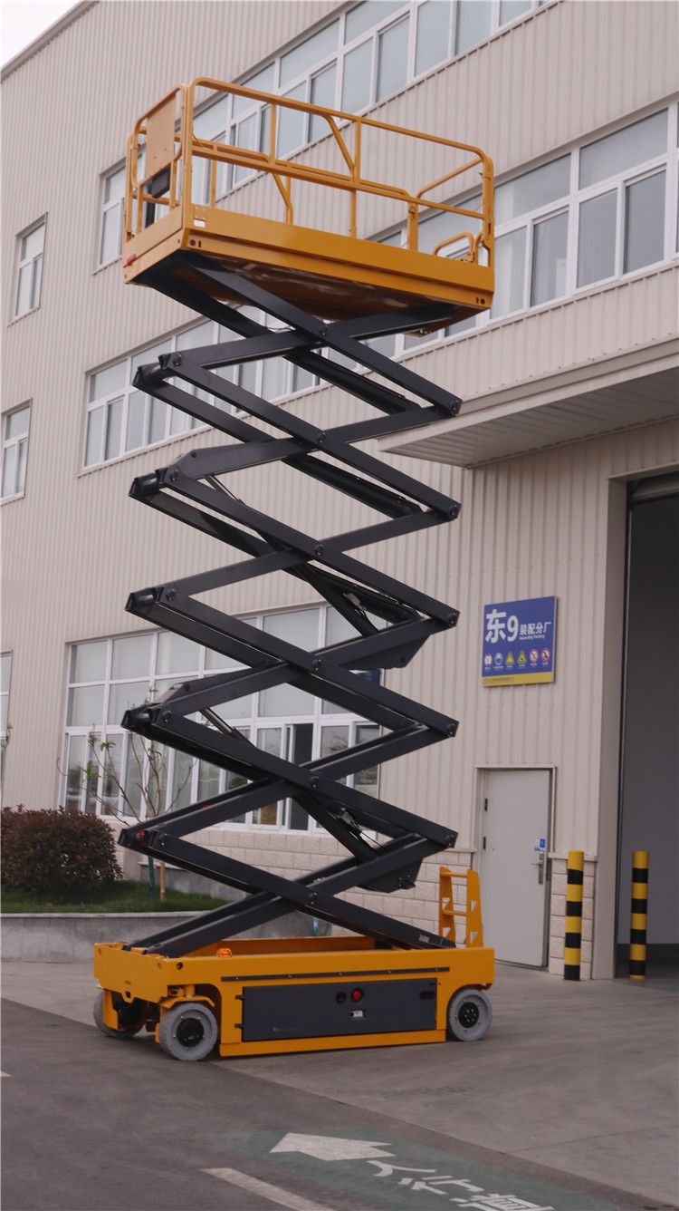 XCMG factory 16m electric scissor lift XG1612DC manlift platform