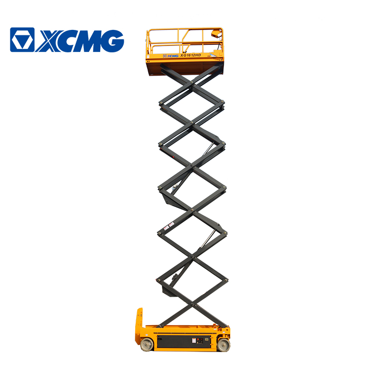 XCMG Manufacturer XG1612HD Brand New Hydraulic Scissor Lift with 16m High for Sale