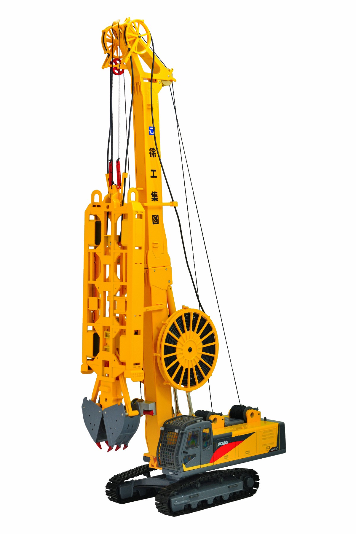 XCMG Diaphragm Wall Grab XG450D Model (1:35)