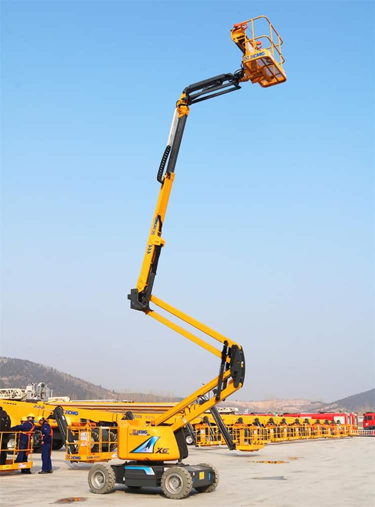XCMG official 16m small self-propelled articulating boom lift XGA16 mobile elevating work platform