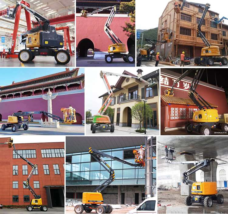 XCMG official 14m China electric articulating boom lift GTBZ14J self-propelled equipment price