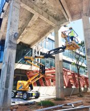 XCMG official 20m self-propelled articulated boom lift XGA20 mobile elevating work platform for sale