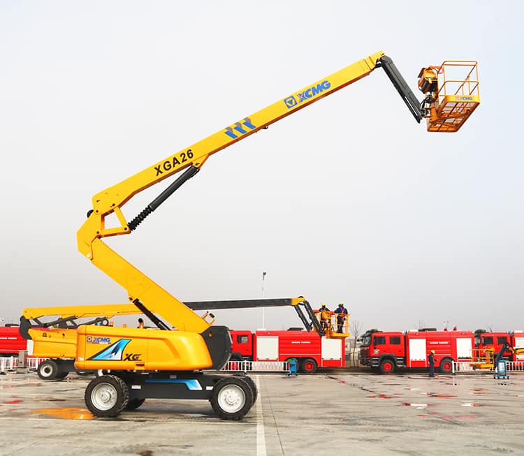 XCMG official manufacturer 26m hydraulic aerial work platform XGA26 articulated boom lift price