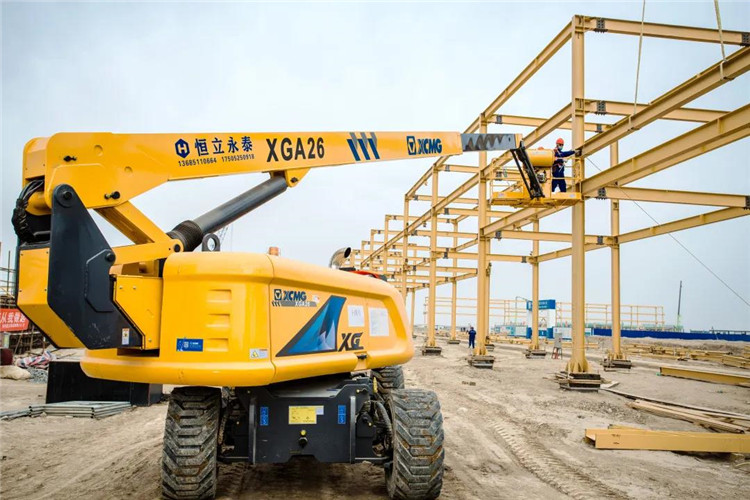 XCMG official manufacturer 26m hydraulic aerial work platform XGA26 articulated boom lift price