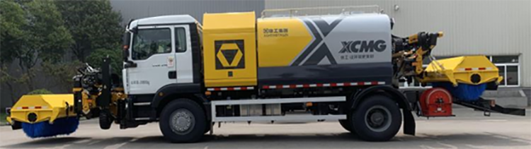 XCMG 4*2 truck cleaning machine XGH5180TXQZ6 China new cleaning trucks for tunnel and wall