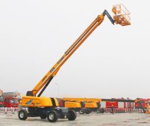 XCNG Official XGS34 China New 34m Aerial Work Trailer Telescopic Boom Lift form Manufacturer