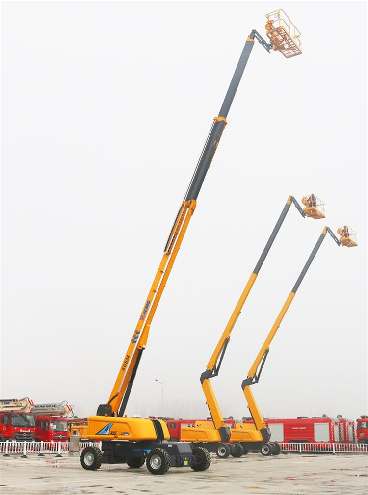 XCNG Official XGS34 China New 34m Aerial Work Trailer Telescopic Boom Lift form Manufacturer