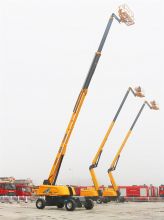 XCNG Official XGS34 China New 34m Aerial Work Trailer Telescopic Boom Lift form Manufacturer