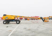 XCNG Official XGS34 China New 34m Aerial Work Trailer Telescopic Boom Lift form Manufacturer