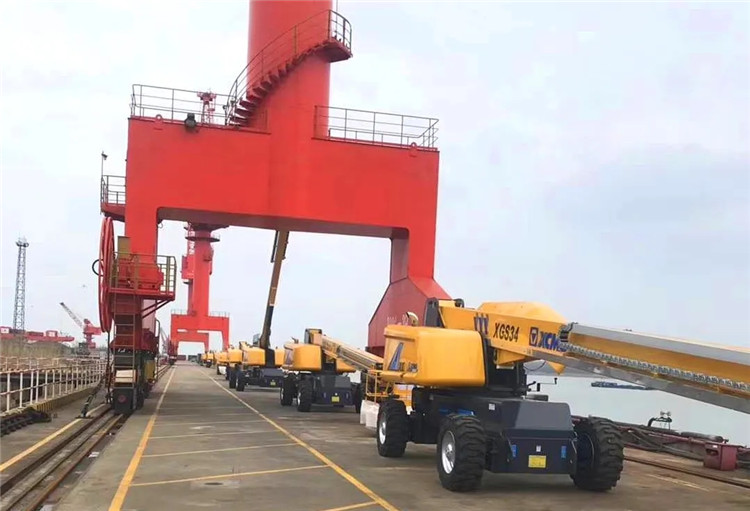 XCNG Official XGS34 China New 34m Aerial Work Trailer Telescopic Boom Lift form Manufacturer