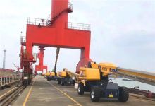 XCNG Official XGS34 China New 34m Aerial Work Trailer Telescopic Boom Lift form Manufacturer