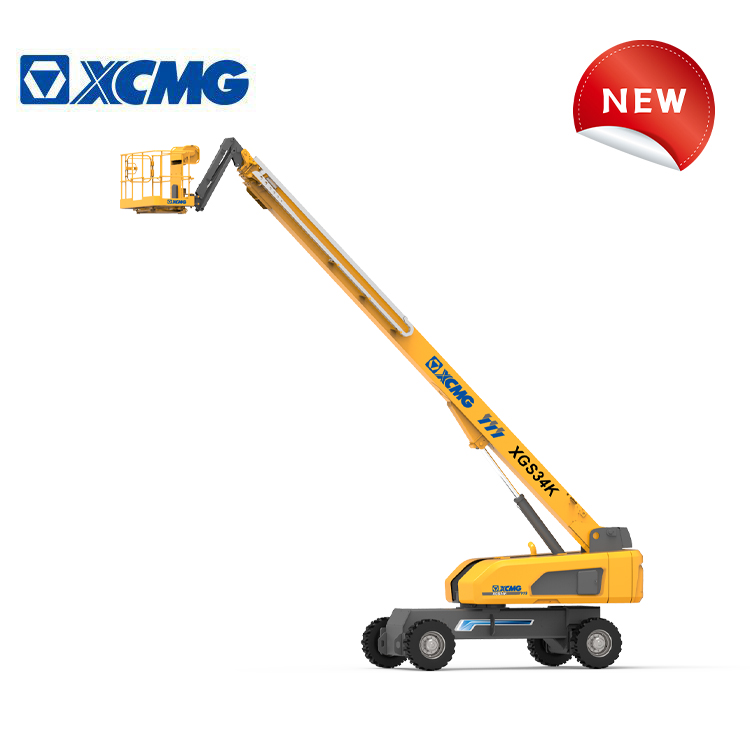 XCMG 34m telescopic boom lift XGS34K China new mobile hydraulic electric boom lift equipment