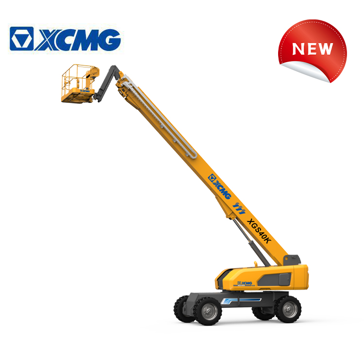 XCMG boom lift XGS40K China new 40m telescopic mobile hydraulic electric boom lift