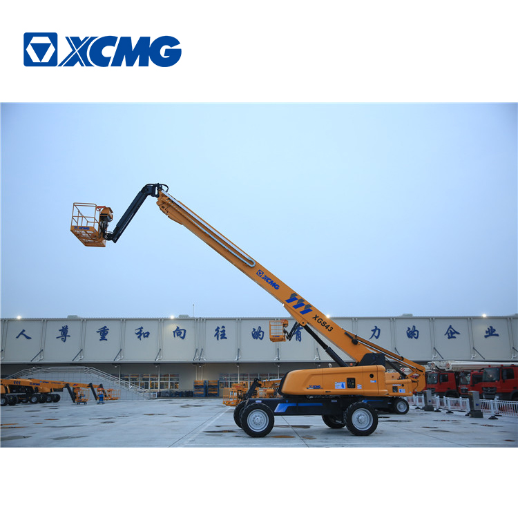 XCMG official 43m vertical lift elevator XGS43 telescopic boom lift price