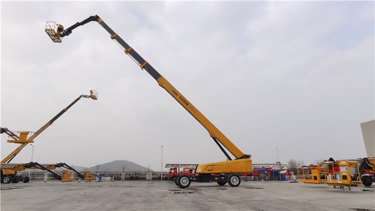 XCMG XGS58 58m self propelled telescopic boom elevated lift