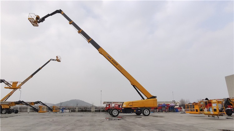 XCMG official XGS58 58m aerial telescopic platform price