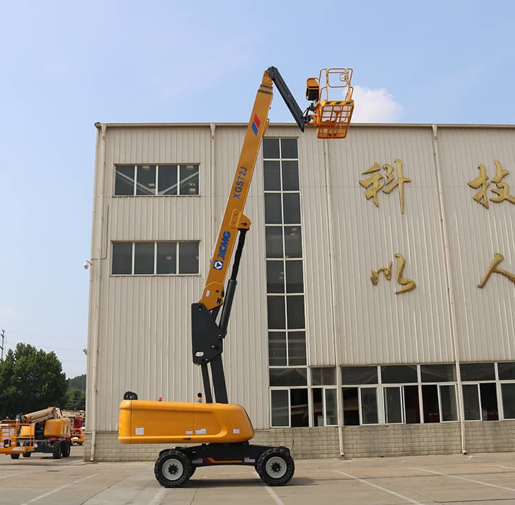 XCMG 24m telescopic boom lift XGS72J China new self propelled hydraulic mobile boom lift for sale
