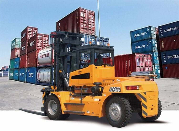 XCMG 16 Ton Internal Combustion Counterbalance Forklift Truck XLF160 With Cummins Diesel Engine