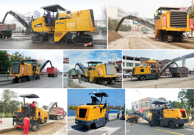 XCMG 1.2m XM120F asphalt concrete mini milling machines for sale