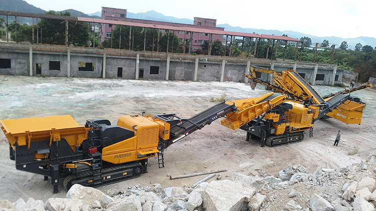 XCMG Mobile Vertical Shaft Impact Diesel Jaw Stone Machine Crusher XPL1000 With Cummins Engine Price