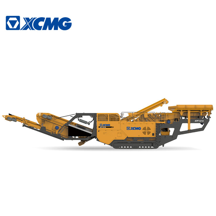 XCMG Mobile Impact Crusher Stone Rock Crusher Machine XPF1214 With Cummins Engine Price