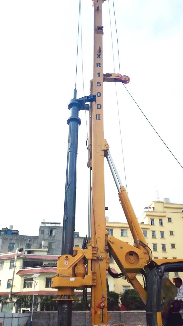 XCMG Official 56m Rotary Drill Rig XR150DIII China Drilling Rig For Sale