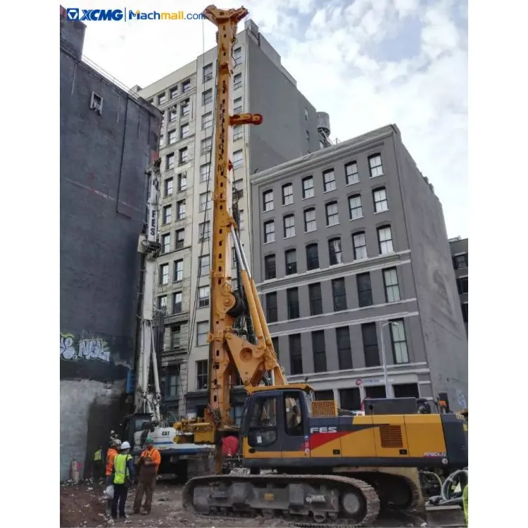 XCMG XR180DII 180kn 46m hydraulic pile rig Rotary Drilling Rig for sale