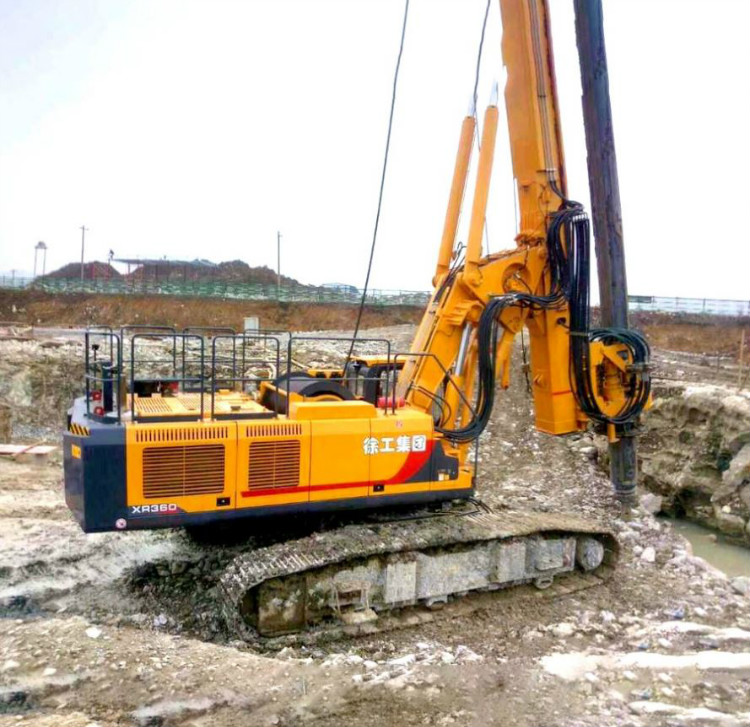 XCMG Official 92 Meter Crawler Rotary Drilling Rig XR360 China Drilling Rig Machine for Sale