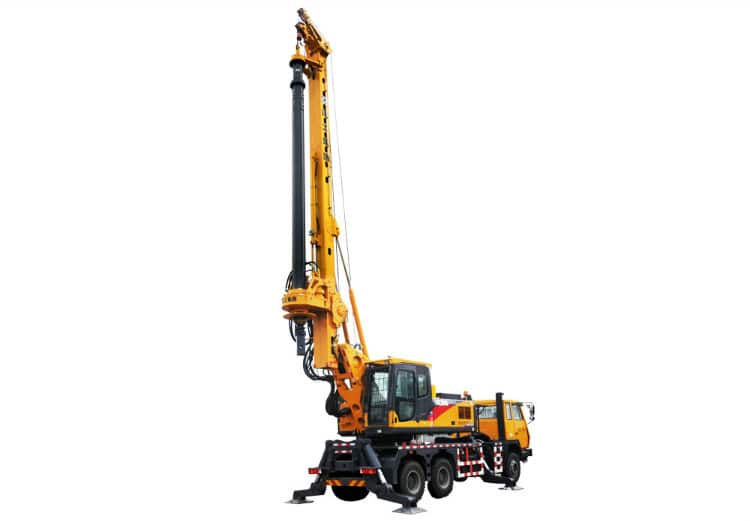 XCMG Official 25 Meter Rotary Drilling Rig XRL100 China Truck Mounted Drilling Rig Machine Price
