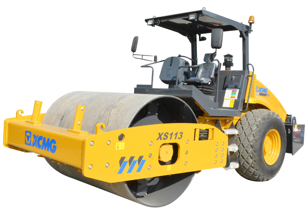 XCMG Official XS113 Single Drum Vibratory Roller for sale