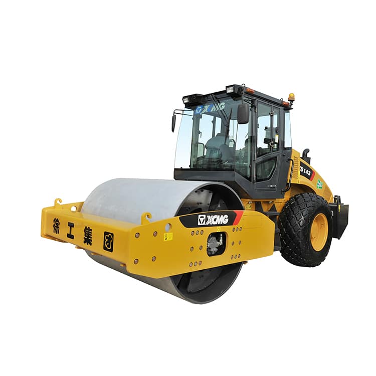 XCMG Official XS143 Single Road Vibratory Rollers for Sale