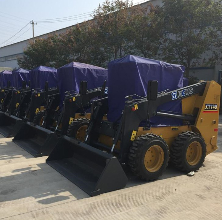 XCMG XT740 China 1 ton Mini Skid-Steer Loader For Sale