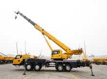 XCMG official 85 ton crane truck XCT85_M China new mobile cranes machine price