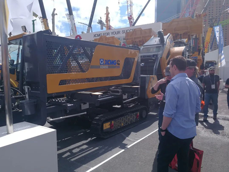 XCMG XZ4055 China electric drive horizontal directional drilling rig Bauma exhibition products