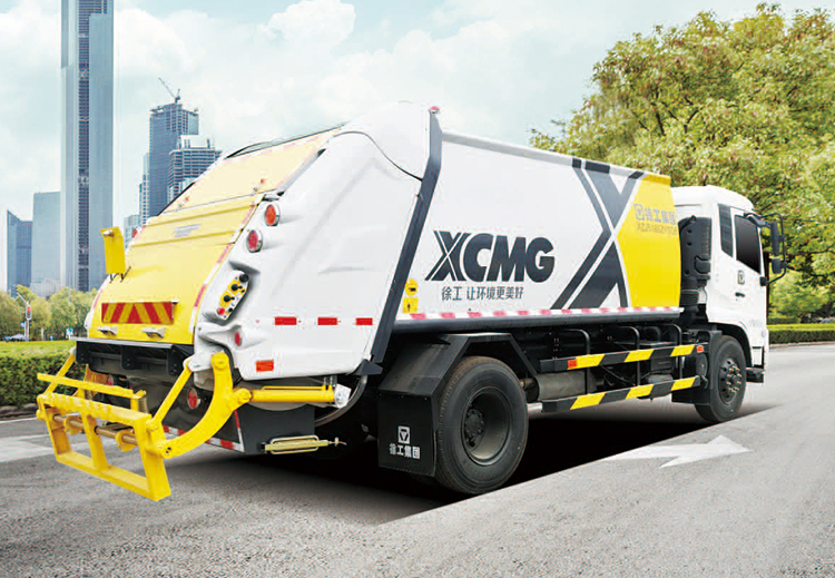 XCMG Official 5 ton 10cbm Garbage Truck XZJ5120ZYSD5 compressed garbage compactor truck for sale