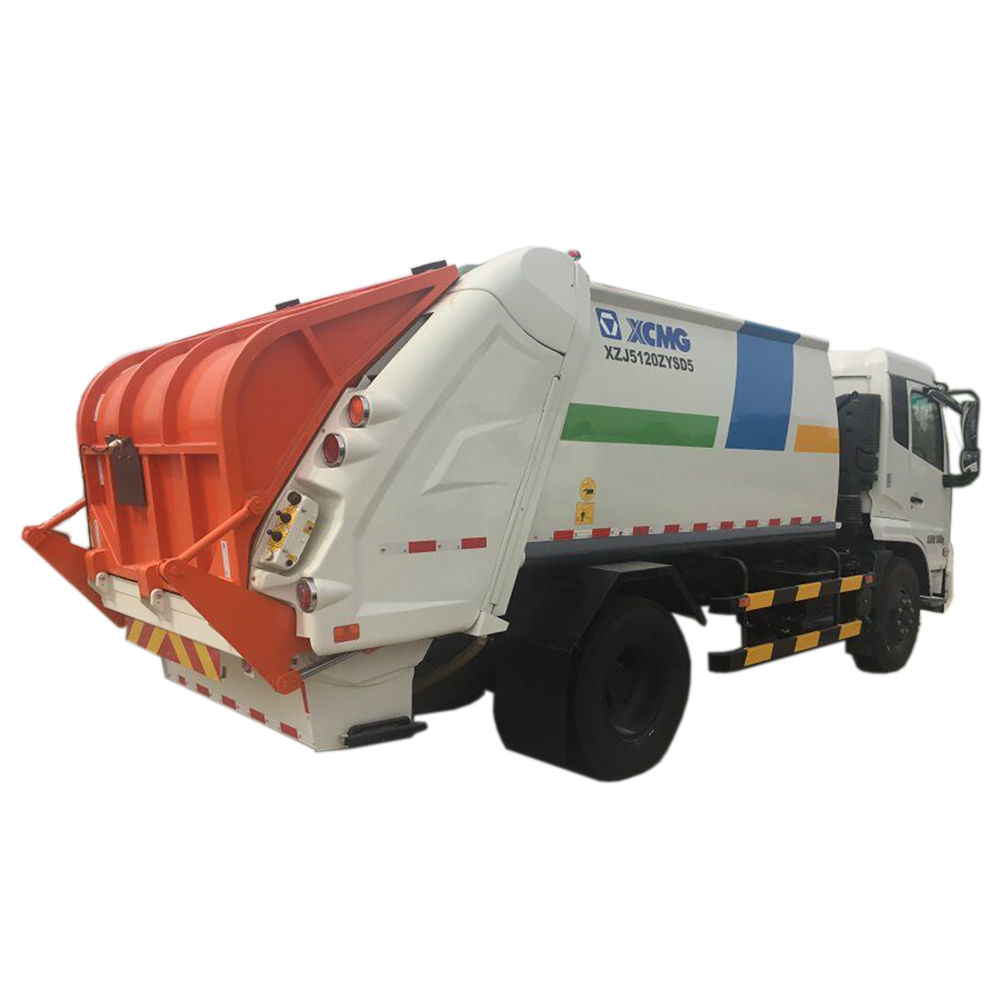 XCMG Official 5 ton 10cbm Garbage Truck XZJ5120ZYSD5 compressed garbage compactor truck for sale