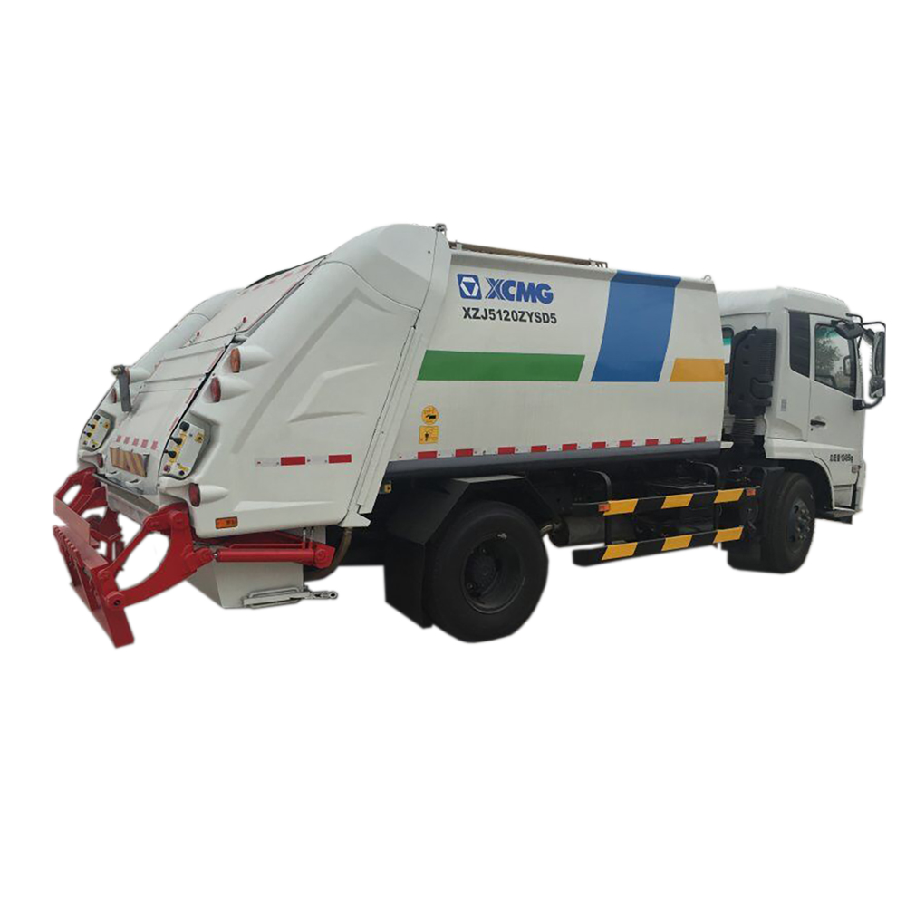 XCMG Official 5 ton 10cbm Garbage Truck XZJ5120ZYSD5 compressed garbage compactor truck for sale