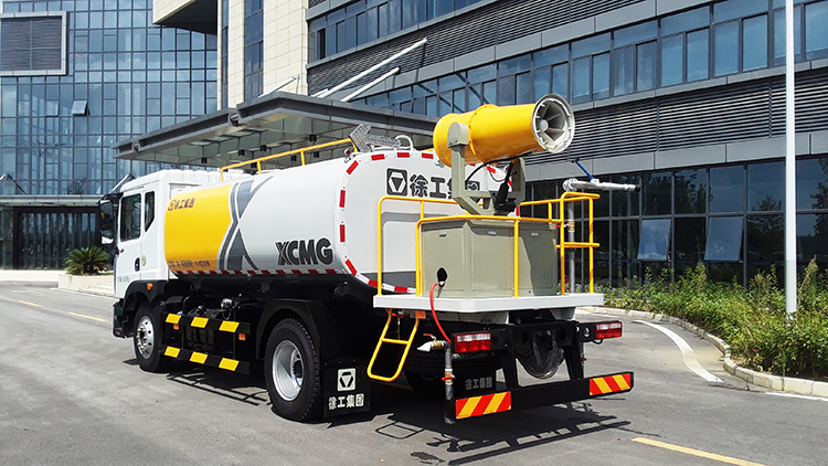 XCMG official sprinkler cleaning truck XZJ5161GQXD5 with high and low pressure water system price