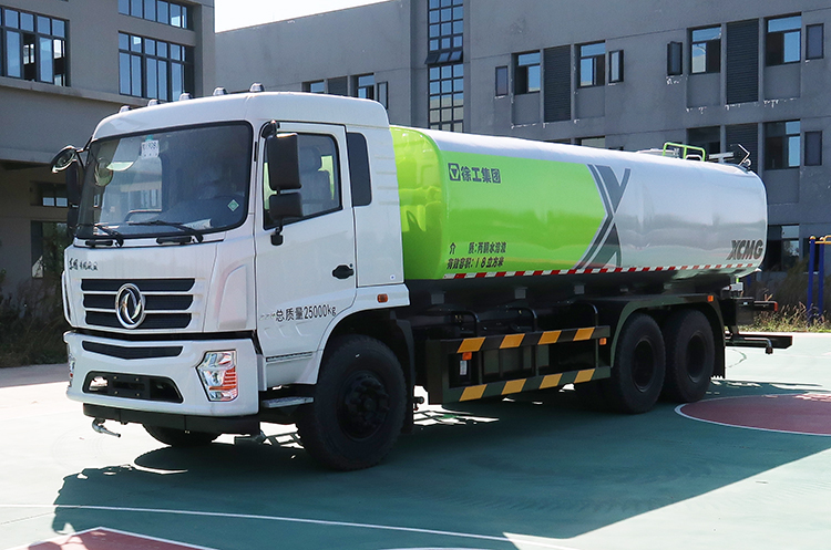 XCMG sprinkler cleaning truck XZJ5250GQXS5 road cleaning truck with high pressure water system price