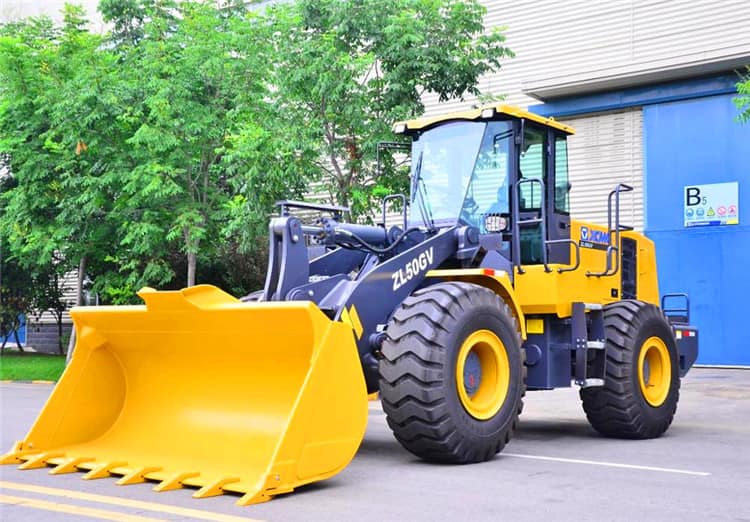 XCMG Official Manufacturer 5 ton Loaders ZL50GV Chinese front wheel loader machine for sale