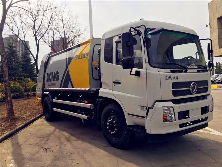 XCMG 15 cbm Compressed Garbage Truck For North American Market price