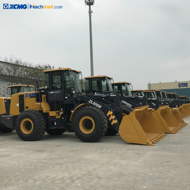 Wheel loader for sand with 4.5m3 buckets ZL50GN in Argentina