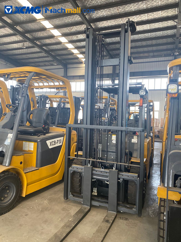 XCMG small electric forklift 2 ton XCB-P20 with 2 - 4m mast height price