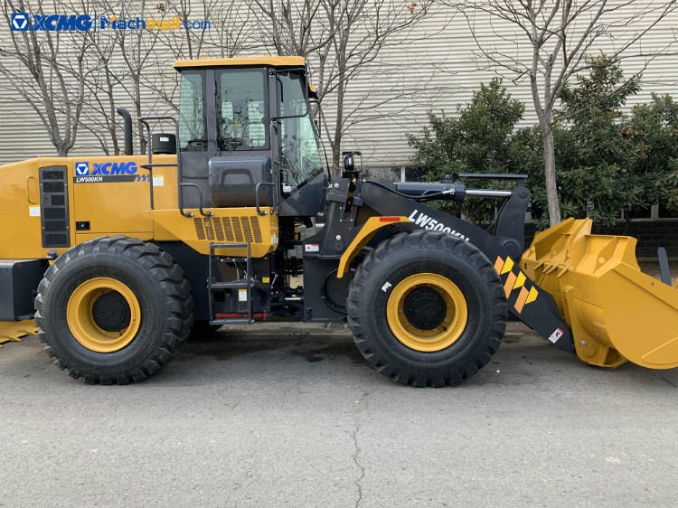 XCMG front wheel loader 5 ton LW500FN for construction price