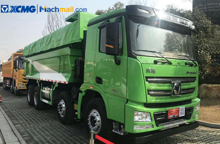 XCMG official new dump truck 8×4 LNG for sale