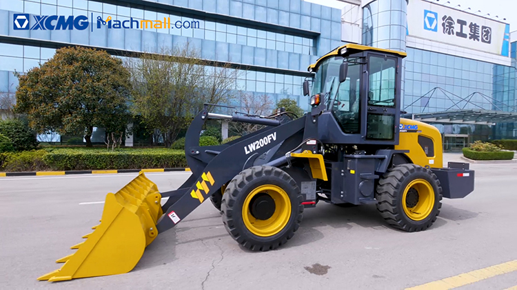 2 ton XCMG mini wheel loader LW200FV for sale