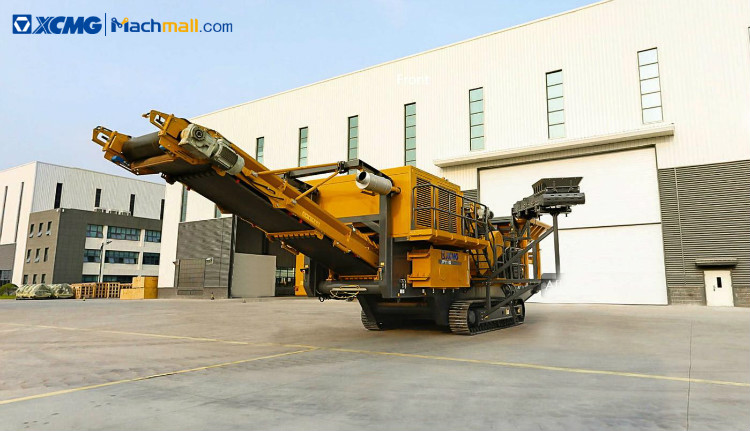 XCMG manufacturers 2400mm mobile crawler hydraulic stone cone crusher for sale